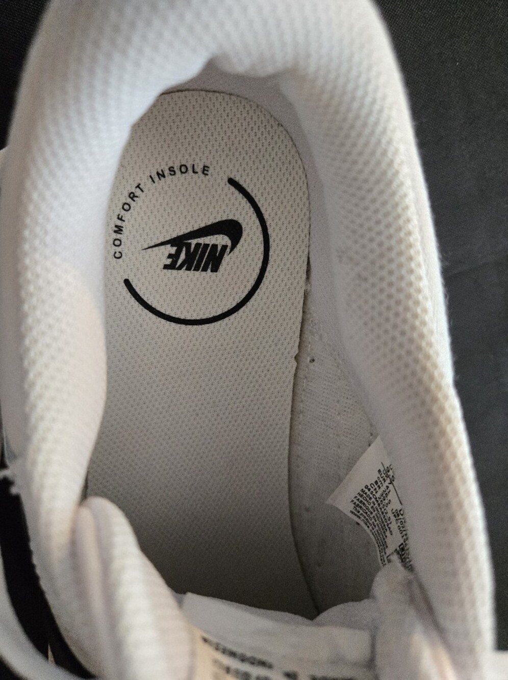 Nike Court Legacy Lift Women’s Size 9.5 White Black DM7590-100 - Picture 7 of 10